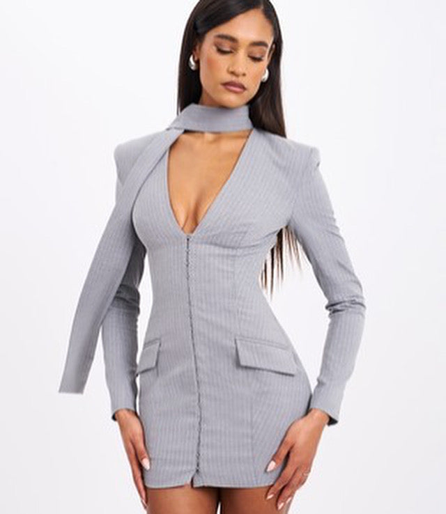 GREY DRESS